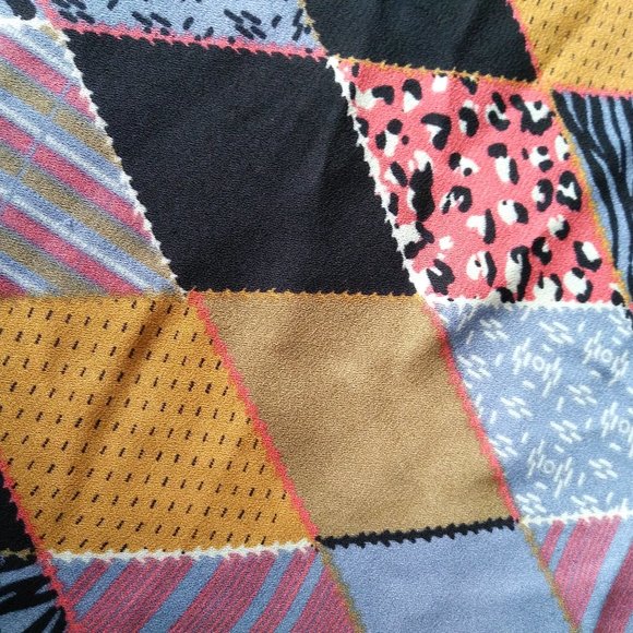 RECYCLED POLYESTER PRINT BLOUSE - Picture 3 of 4